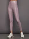 Carbon38 High Rise 7/8 Legging In Takara Shine In Seafog