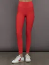 Carbon38 High Rise Legging In Melt In Bittersweet