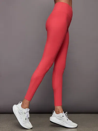 Carbon38 High Rise Legging In Melt In Tomato