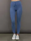 Carbon38 High Rise Sport Pocket Legging In Melt In Blue Horizon
