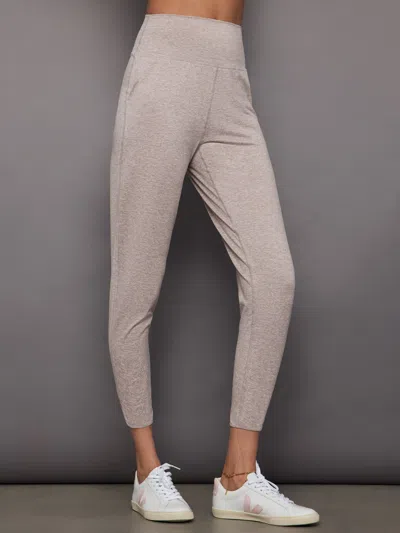 Carbon38 Jogger In Heather Melt In Oatmeal Heather