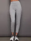 Carbon38 Jogger In Heather Melt In Silver Heather