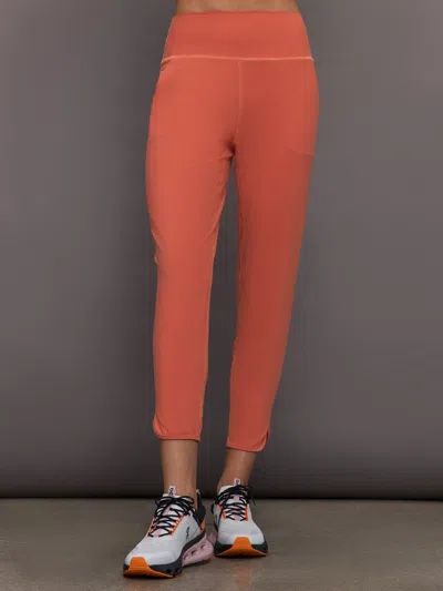 Carbon38 Jogger In Melt In Burnt Sienna