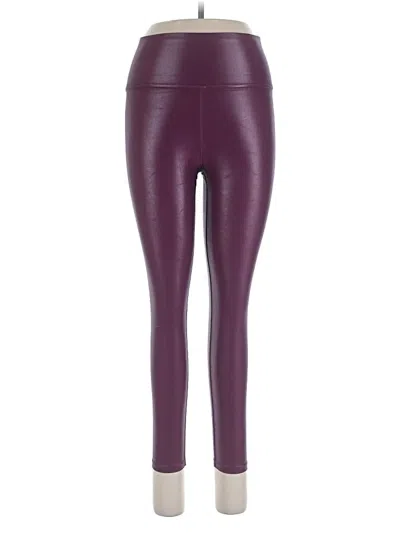 Pre-owned Carbon38 Leggings In Burgundy