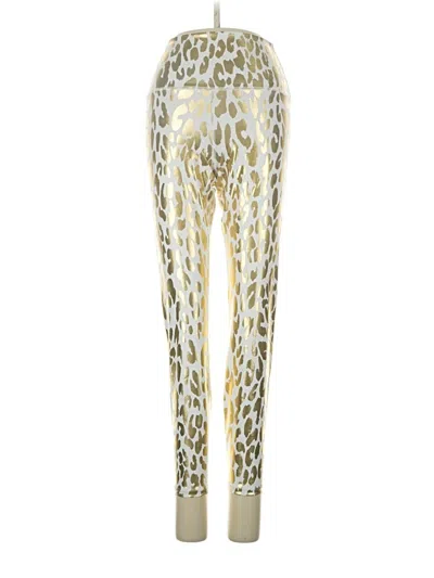 Pre-owned Carbon38 Leggings In Gold