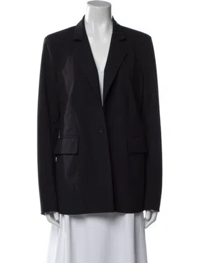 Pre-owned Carbon38 Nylon Blazer In Black