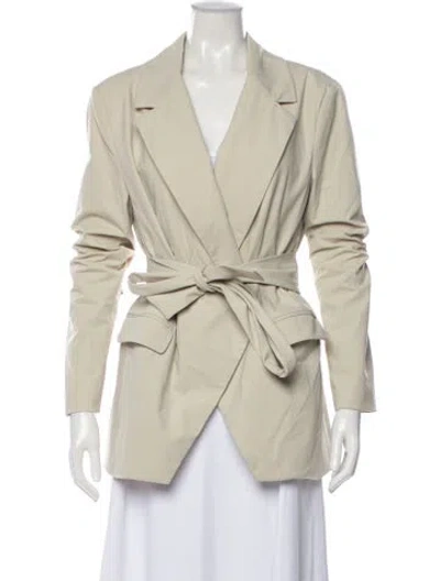 Pre-owned Carbon38 Nylon Blazer In Neutral