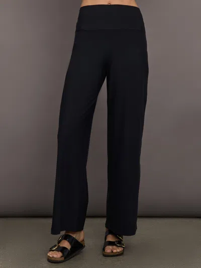 Carbon38 Pleated Palazzo Pant In Melt In Animal Print