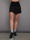 Carbon38 Pleated Tennis Skirt In Black