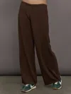 Carbon38 Pull On Pant In Scuba In Brown
