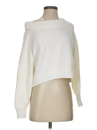 Pre-owned Carbon38 Pullover Sweater In White