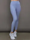 Carbon38 Ribbed Melt High Rise Legging In Hydrangea