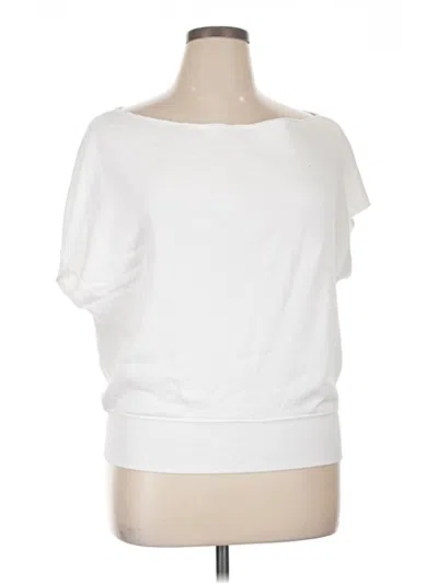 Pre-owned Carbon38 Short Sleeve T-shirt In White