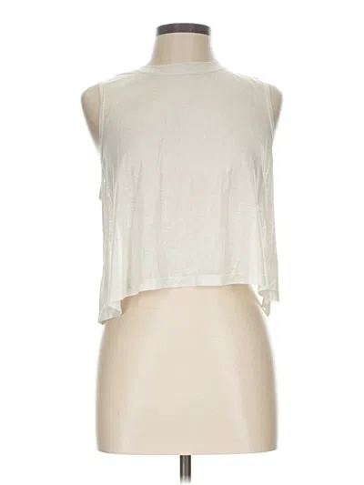 Pre-owned Carbon38 Sleeveless T-shirt In Ivory