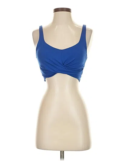Pre-owned Carbon38 Sports Bra In Blue
