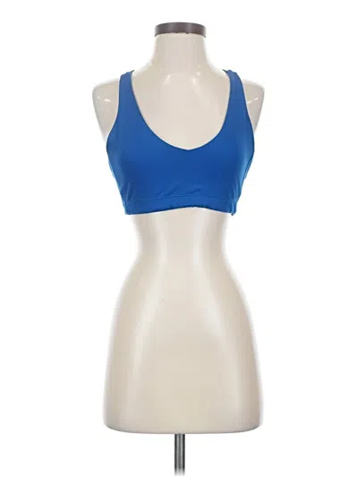 Pre-owned Carbon38 Sports Bra In Blue
