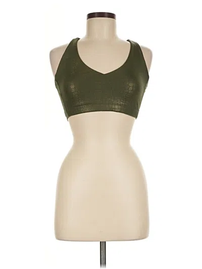 Pre-owned Carbon38 Sports Bra In Green