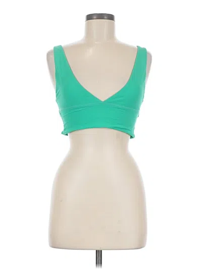 Pre-owned Carbon38 Sports Bra In Green