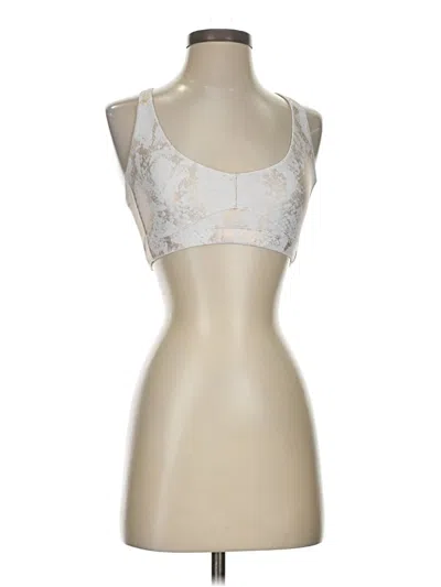 Pre-owned Carbon38 Sports Bra In Ivory