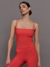 Carbon38 Strappy Tank In Melt In Bittersweet