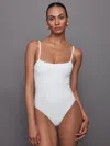 Carbon38 Swimsuit In White