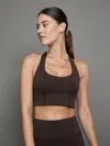 Carbon38 T Back Bra In Diamond Compression In Java