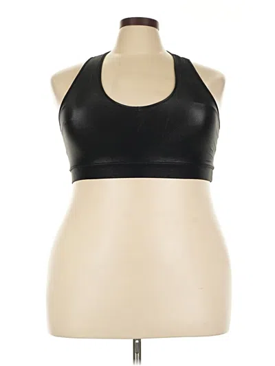 Pre-owned Carbon38 Tank Top Black Halter Neckline Tops