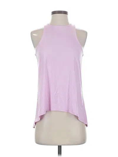 Pre-owned Carbon38 Tank Top Pink Halter Neckline Tops
