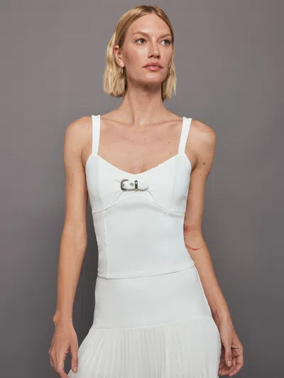 Carbon38 Tennis Tank - Ivory