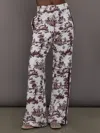 Carbon38 Toile Track Pant In Brown