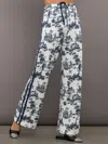Carbon38 Toile Track Pant In Toile Print