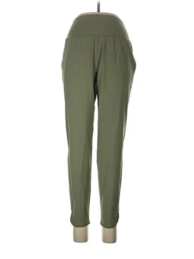 Pre-owned Carbon38 Track Pants In Green