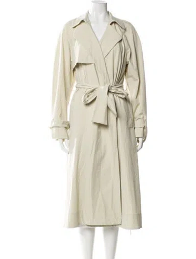 Pre-owned Carbon38 Trench Coat In Neutral