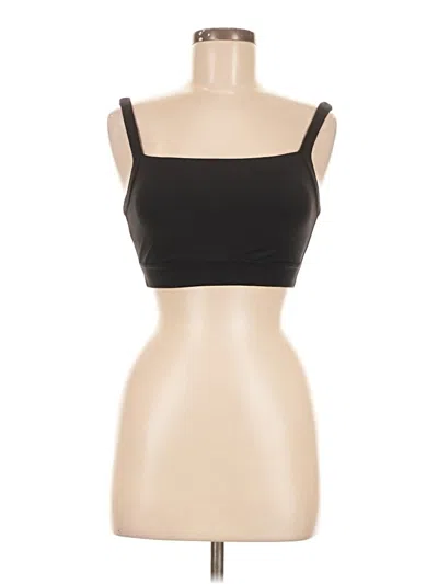 Pre-owned Carbon38 Tube Top Black Strapless Neckline Tops