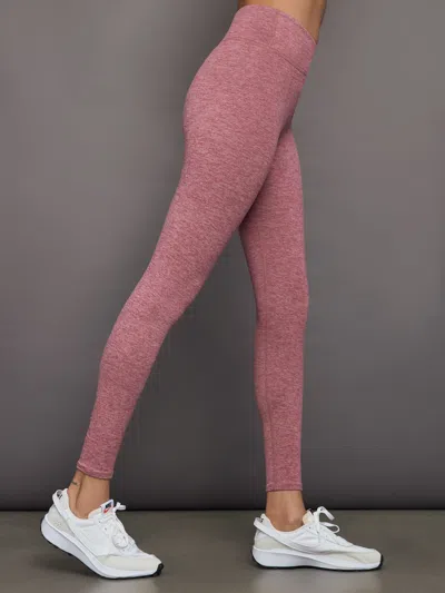 Carbon38 Wrap Legging In Heather Melt In Hawthorn Rose Heather