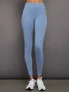 Carbon38 Wrap Legging In Heather Melt In Quiet Harbor