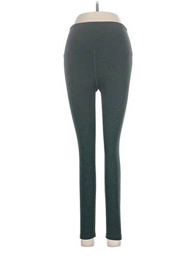 Pre-owned Carbon38 Yoga Pants In Green