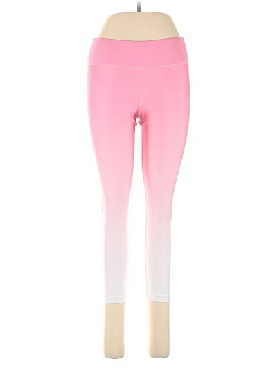 Pre-owned Carbon38 Yoga Pants In Pink