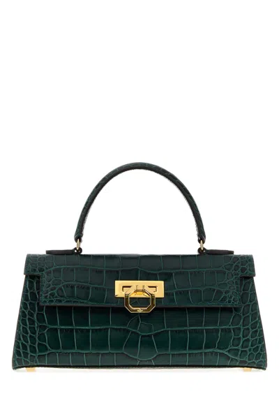 Carbotti Masami Mini Handbag In Green