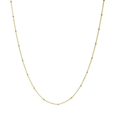 Carden Avenue Women's Chloe Ball Chain Necklace In Gold