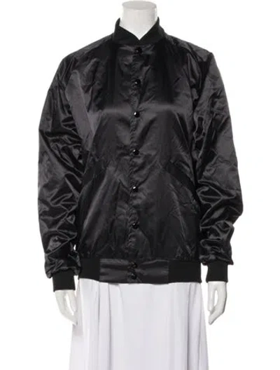 Pre-owned Cardinal Bomber Jacket In Black