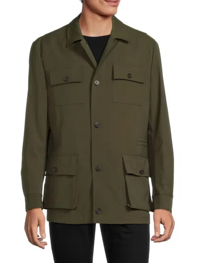 Cardinal Of Canada Men's Cargo Jacket In Green