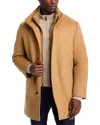 Cardinal Of Canada Mont Royal Wool & Cashmere Regular Fit Car Coat In Vicuna