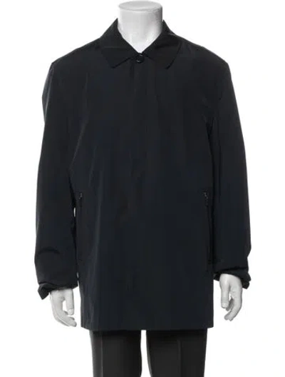 Pre-owned Cardinal Of Canada Overcoat In Blue