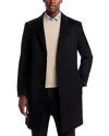 Cardinal Of Canada St. Pierre Cashmere Topcoat In Black