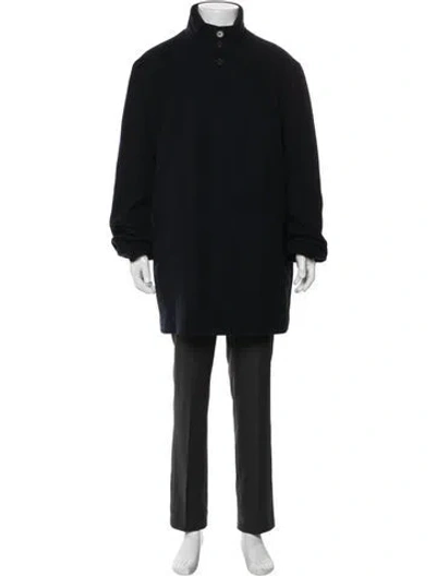 Pre-owned Cardinal Of Canada Wool Parka In Black