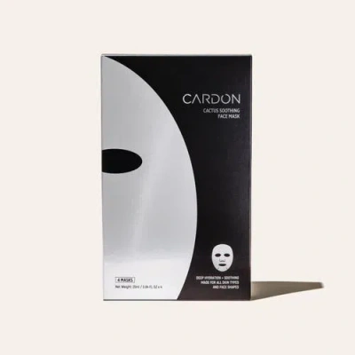 Cardon Cactus Soothing Sheet Mask In Black