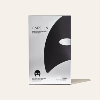 CARDON CARDON CHARCOAL SHEET MASK AND BEARD OIL