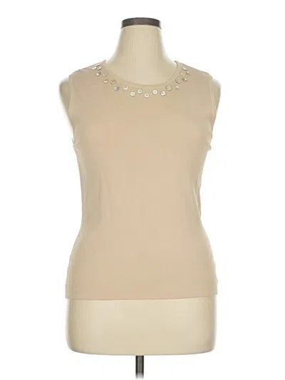 Pre-owned Carducci Sweater Vest In Brown