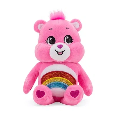 Care Bears Basic Glitter Cheer Bear Plush In Pink